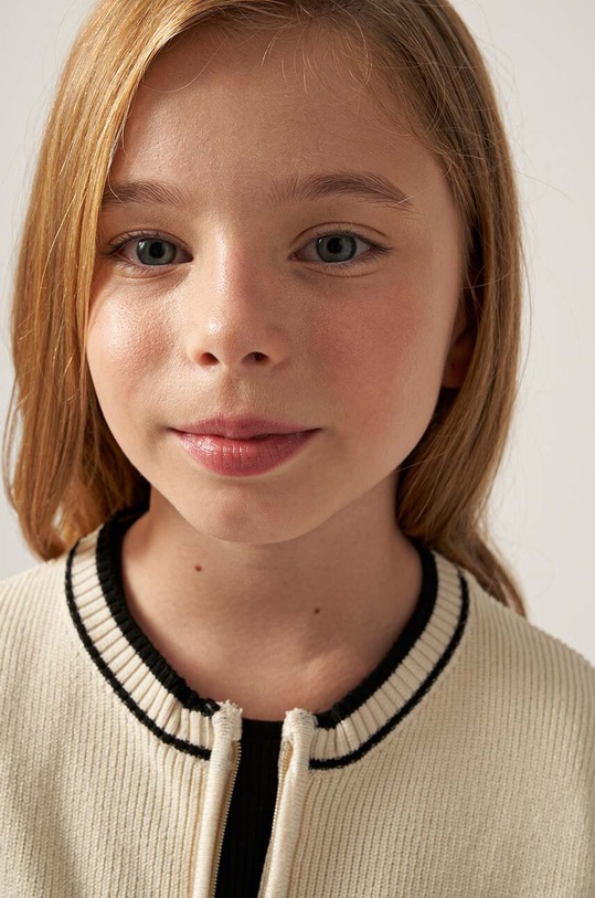 Mayoral kardigan dziecięcy 6339.8E.Junior.PPYH pomarańczowy