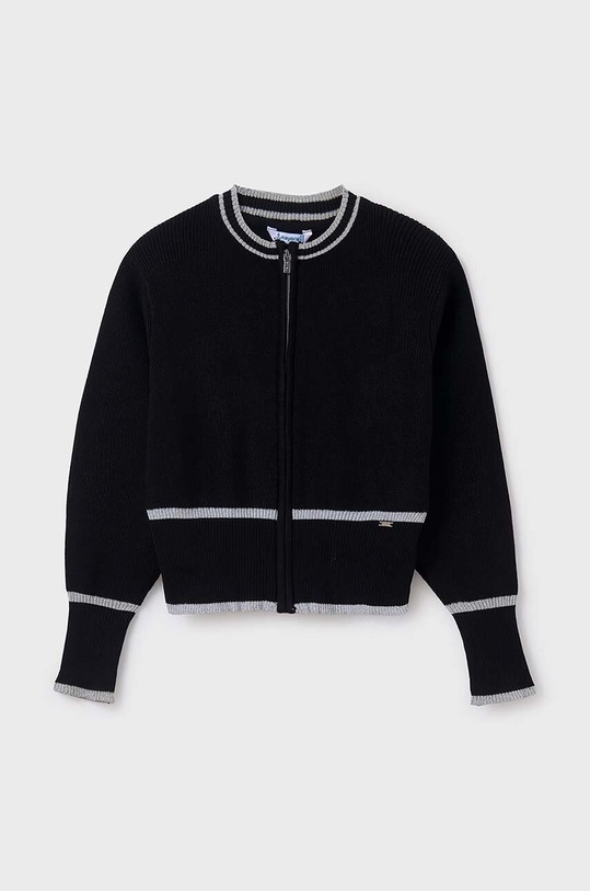 Mayoral cardigan copii uni negru 6339.8E.Junior.PPYH