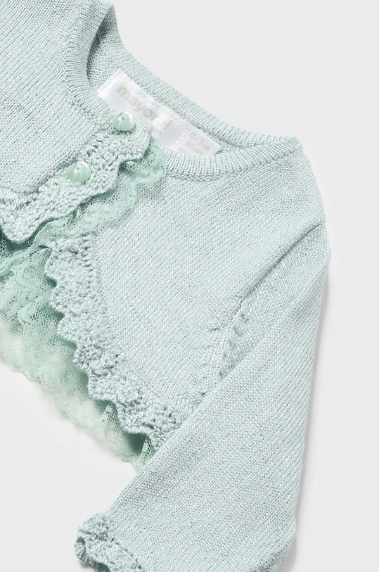 Кардиган для немовлят Mayoral Newborn бірюзовий 1377.2M.Newborn.PPYH