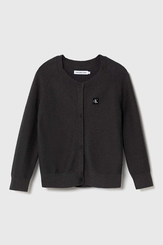 Calvin Klein Jeans kardigan z domieszką kaszmiru pozostałe szary IN0IN00156.PPYH