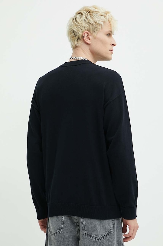 Одежда Хлопковый свитер HUGO 50486860 чёрный