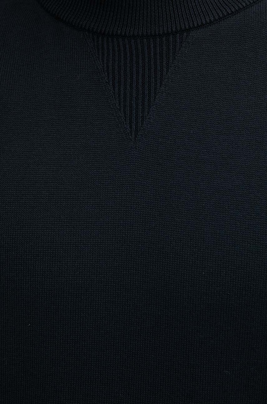 Хлопковый свитер HUGO 50486860 чёрный