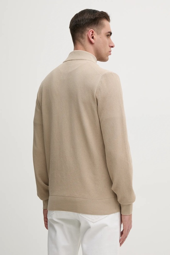 Одежда Хлопковый свитер BOSS 50505997 бежевый