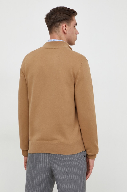 Odzież BOSS kardigan bawełniany 50505998 beżowy