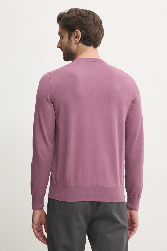 Одяг Бавовняний светр BOSS 50506023 рожевий