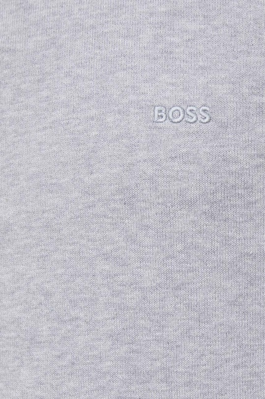 BOSS sweter bawełniany 50506023 szary