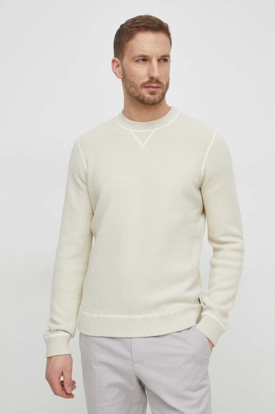BOSS sweter beżowy 50506048