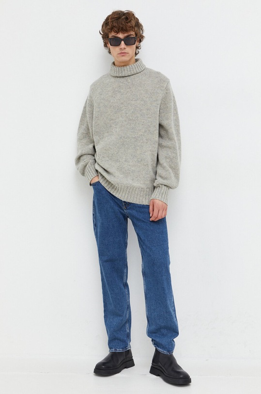 Les Deux maglione in lana LDM310110 grigio SS24