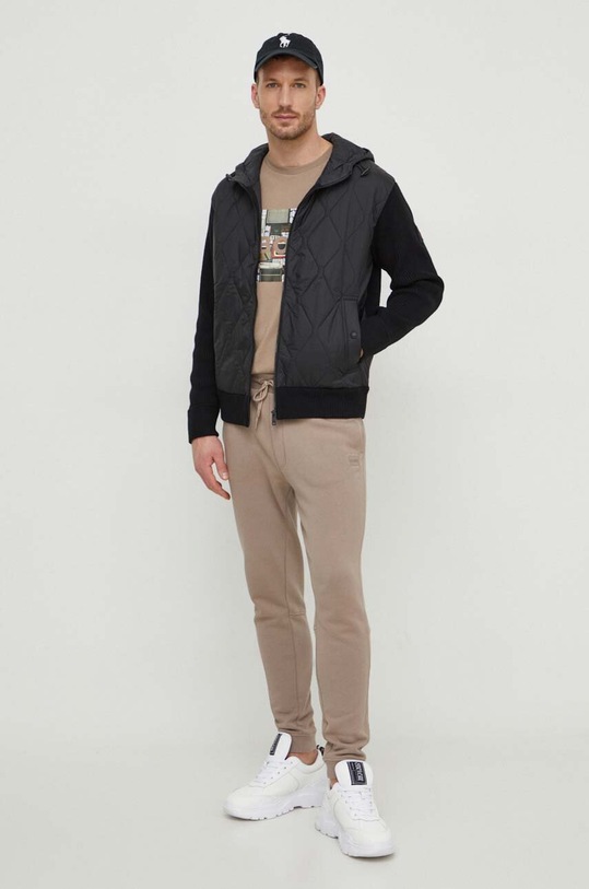 BOSS Orange kurtka 50505714 czarny SS24