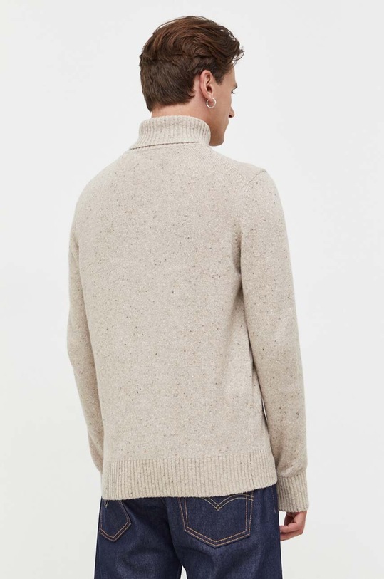 Odzież Marc O'Polo sweter wełniany 330506660172 beżowy