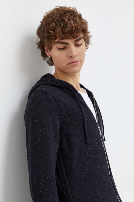 Одежда Шерстяной кардиган Marc O'Polo 330506661084 тёмно-синий