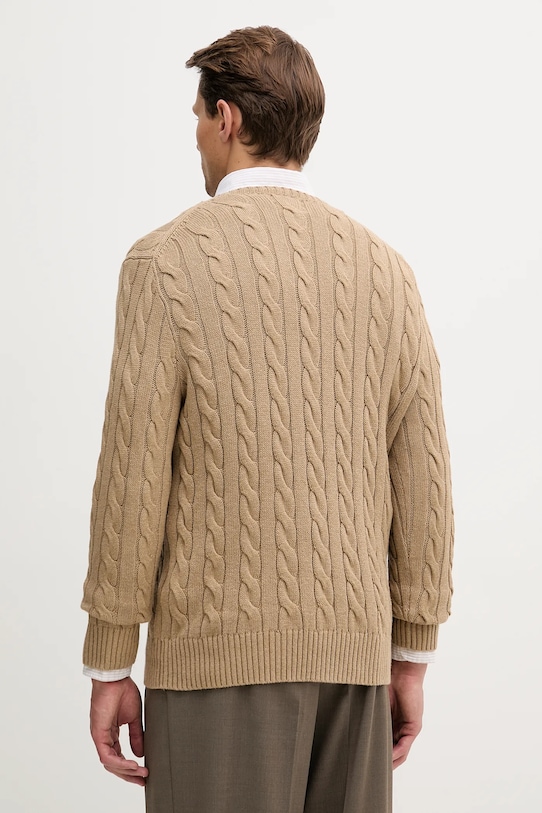 Oblečenie Bavlnený sveter Polo Ralph Lauren 710775885 béžová