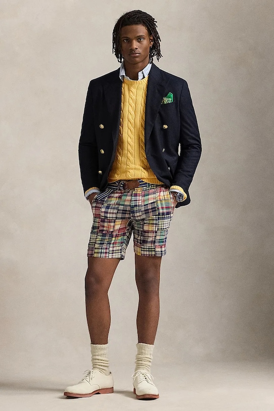 Bavlnený sveter Polo Ralph Lauren žltá 710775885