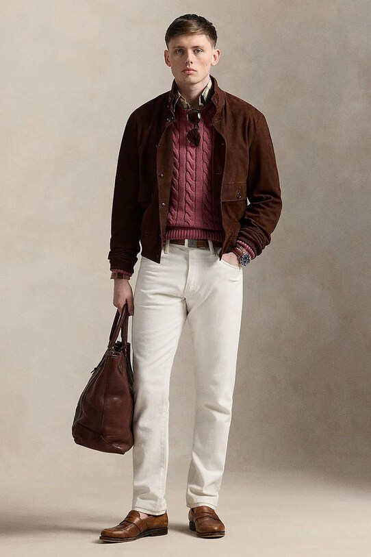 Oblečenie Bavlnený sveter Polo Ralph Lauren 710775885 červená