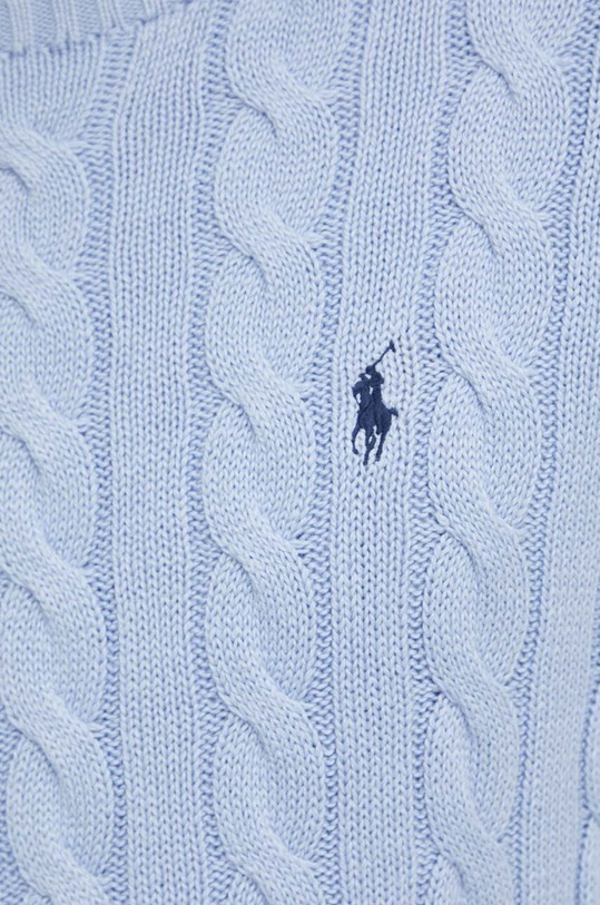 Bavlnený sveter Polo Ralph Lauren 710775885 modrá