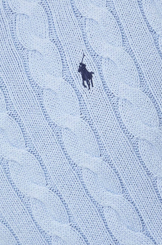 Bavlněný svetr Polo Ralph Lauren 710775885 modrá