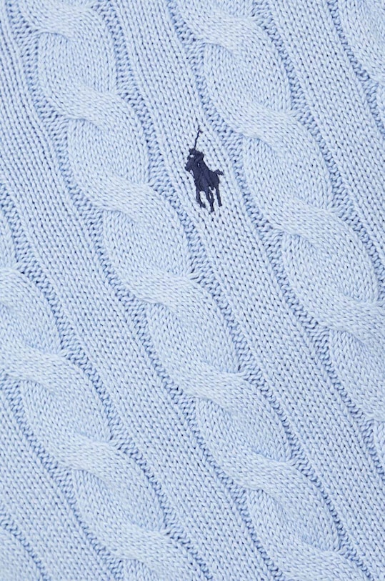 Polo Ralph Lauren sweter bawełniany 710775885 niebieski