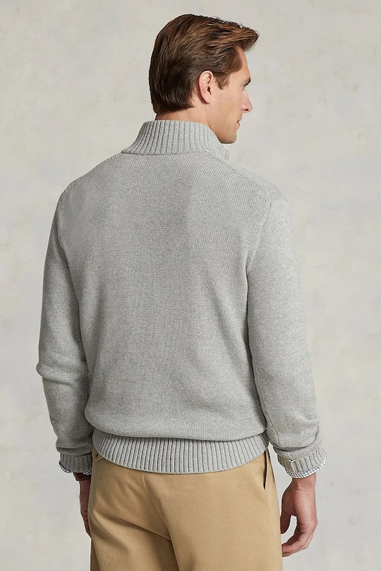 Polo Ralph Lauren sweter bawełniany 710859939 czarny AW25