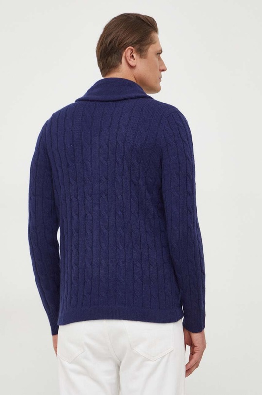 Odzież Polo Ralph Lauren kardigan kaszmirowy 710909166 granatowy