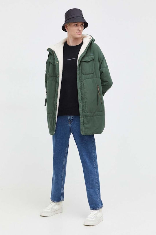 Tommy Jeans sweter DM0DM18360 czarny SS24