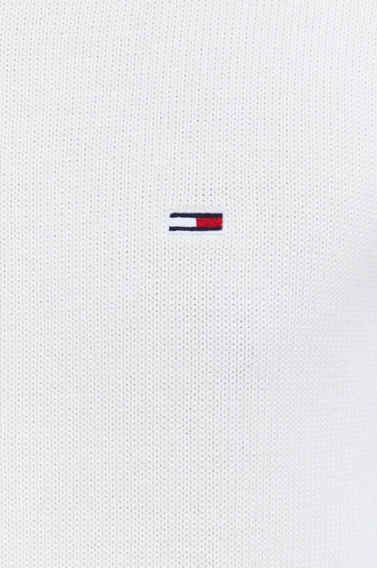 Хлопковый свитер Tommy Jeans DM0DM18370 бежевый