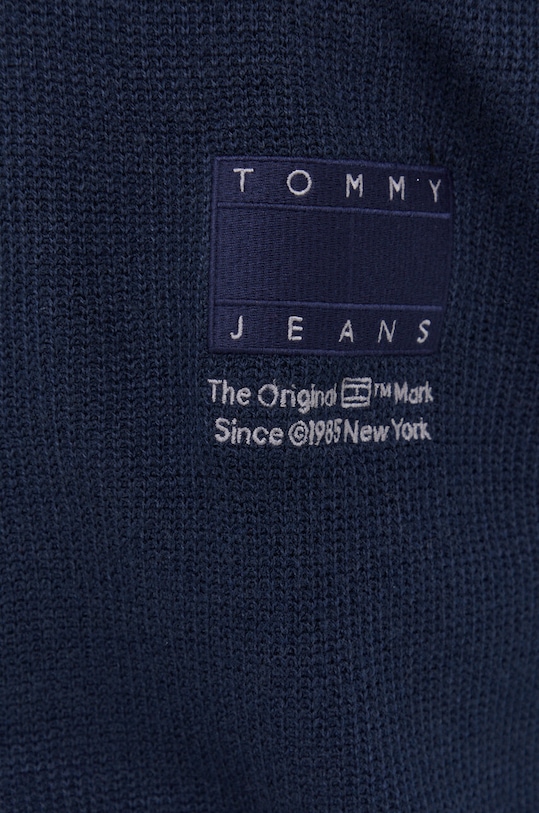 Tommy Jeans pulover DM0DM18456 bleumarin