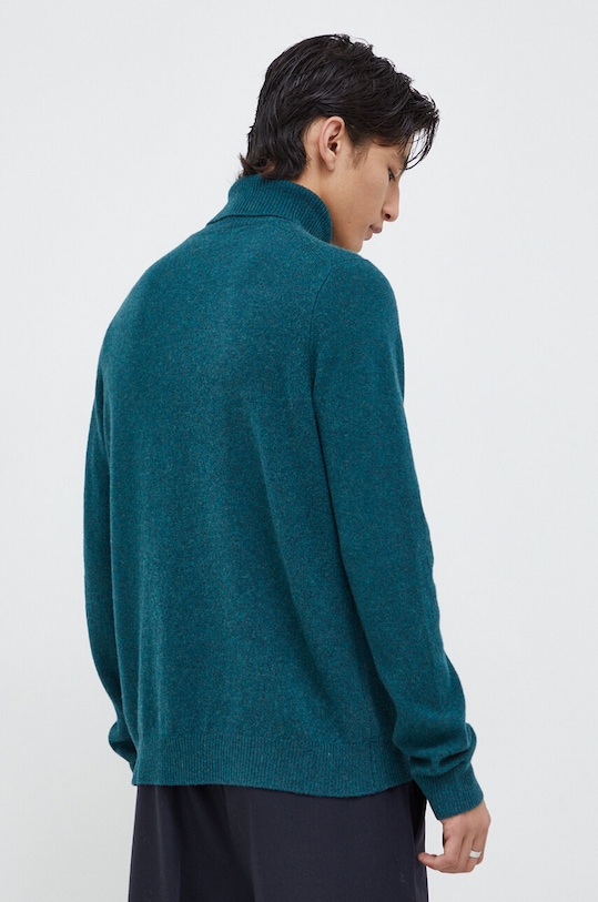 Oblečení Vlněný svetr Samsoe Samsoe ISAK M10000008 tyrkysová