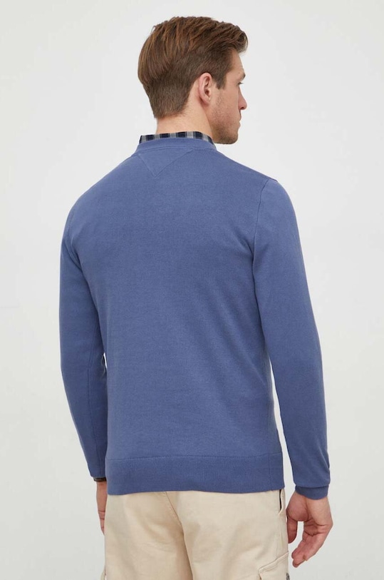 Oblečení Bavlněný svetr Tommy Hilfiger MW0MW32022 modrá