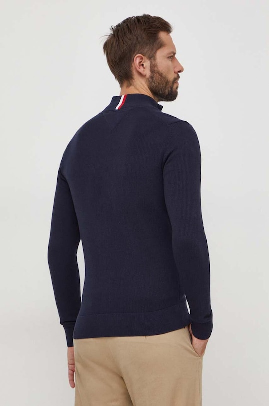 Ruházat Tommy Hilfiger pamut kardigán MW0MW33513 sötétkék