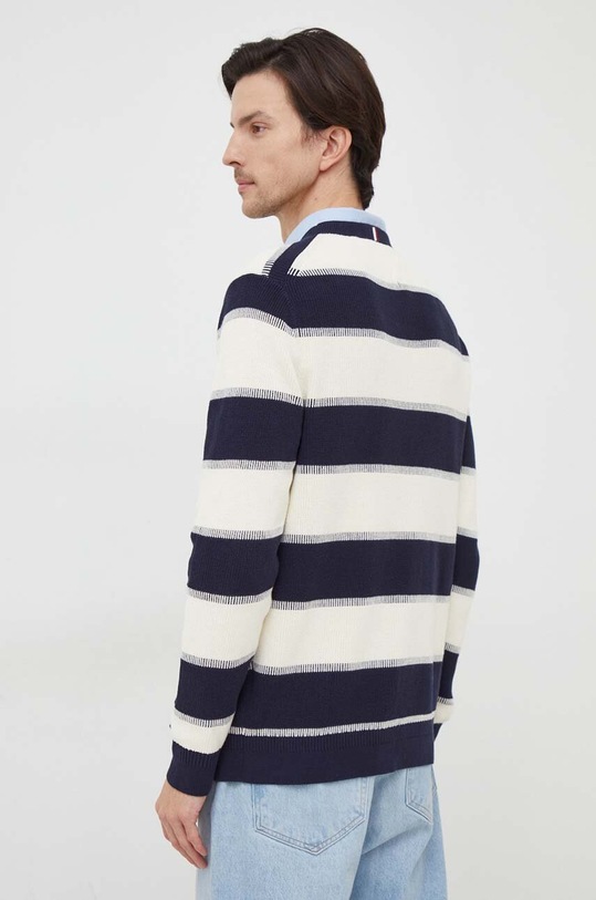 Oblečenie Bavlnený sveter Tommy Hilfiger MW0MW33517 tmavomodrá