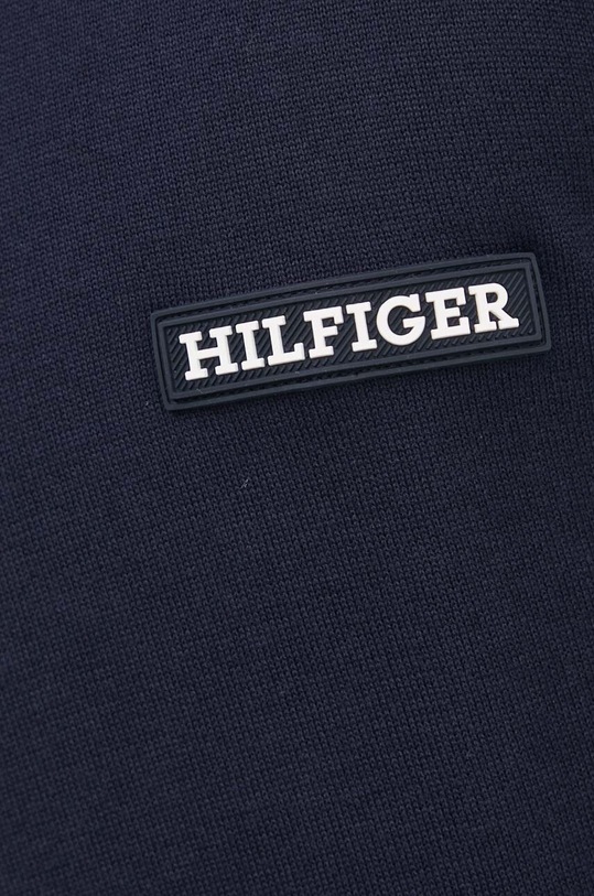 Bavlněný svetr Tommy Hilfiger MW0MW33502 námořnická modř