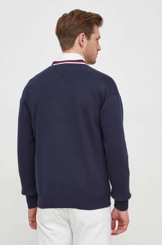 Odzież Tommy Hilfiger kardigan MW0MW33521 granatowy