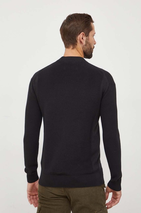 Одяг Бавовняний светр Calvin Klein Jeans J30J324599 чорний