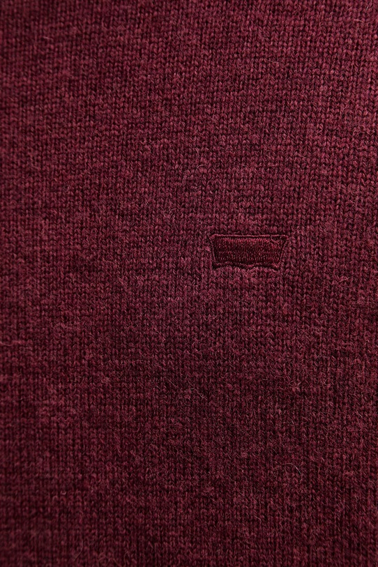 Levi's svetr pánský s vlnou A4320 burgundské