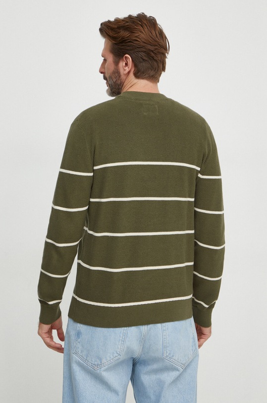 Ρούχα Βαμβακερό πουλόβερ Pepe Jeans MAX PM702399 πράσινο