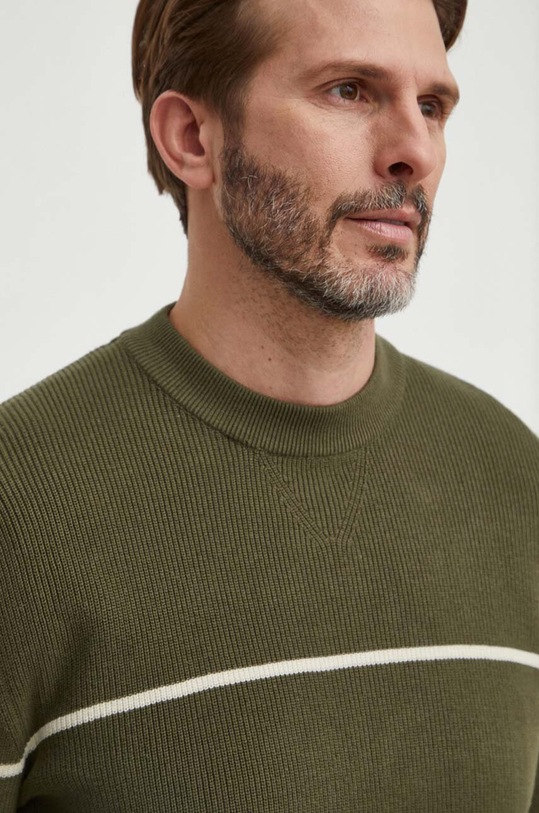 Βαμβακερό πουλόβερ Pepe Jeans MAX πράσινο PM702399