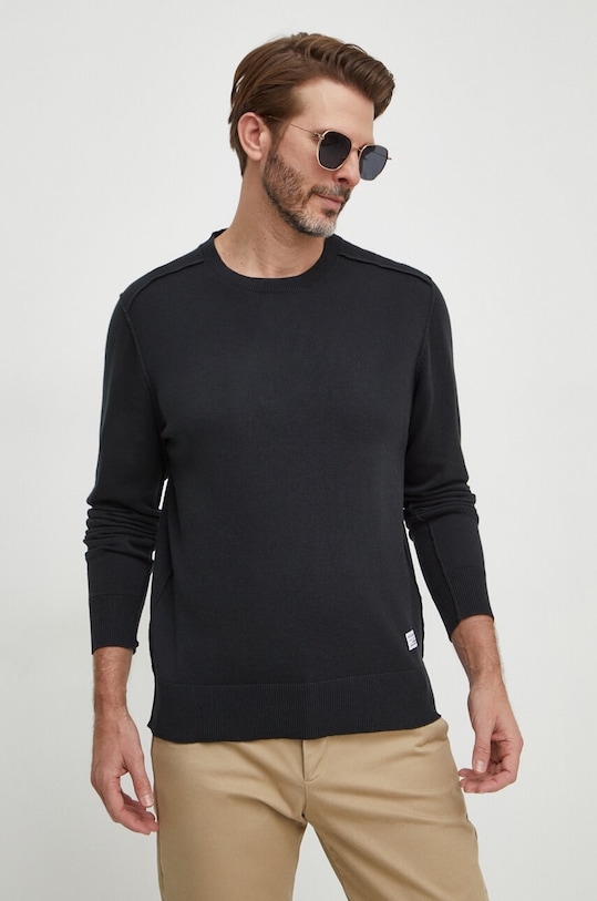 Pepe Jeans Moe 2 - T-shirt Uomo In Cotone, Basic Con Stampa Sul Petto