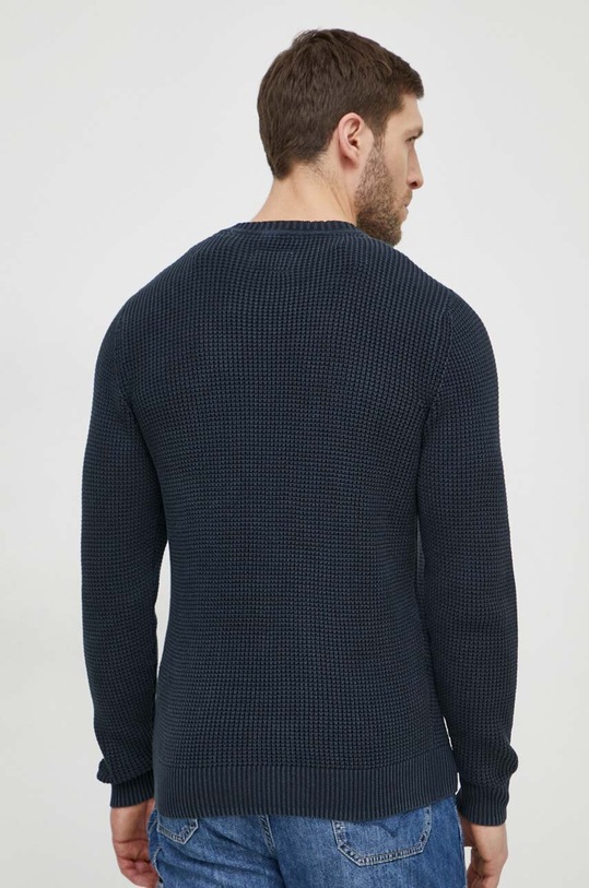 Ρούχα Βαμβακερό πουλόβερ Pepe Jeans MAXWELL PM702407 σκούρο μπλε