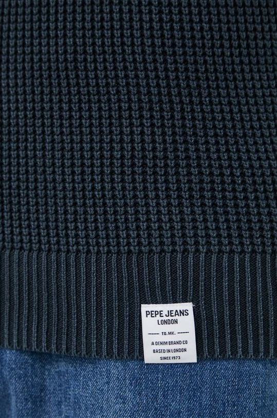 Βαμβακερό πουλόβερ Pepe Jeans MAXWELL PM702407 σκούρο μπλε