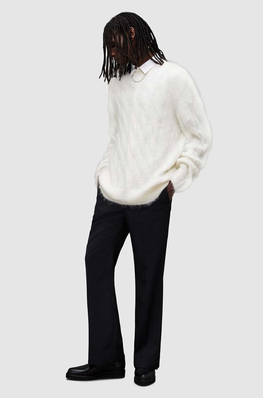 AllSaints sweter z wełną Kosmic MK110Z