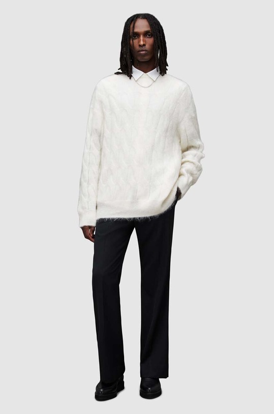 AllSaints sweter z wełną Kosmic MK110Z
