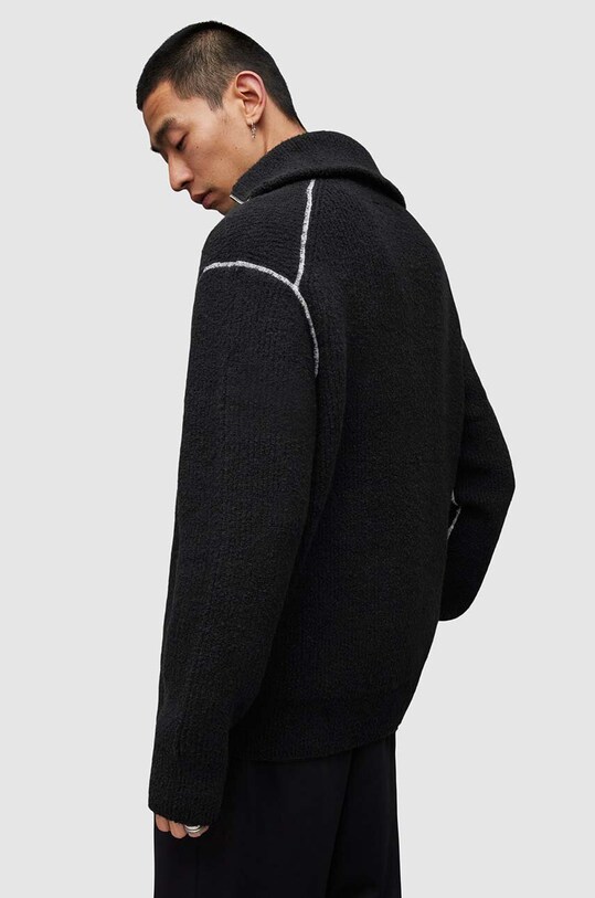 AllSaints sweter Asteroid MK115Z czarny
