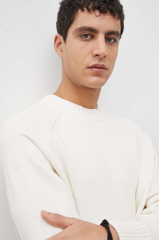 Les Deux pulover bej LDM310125