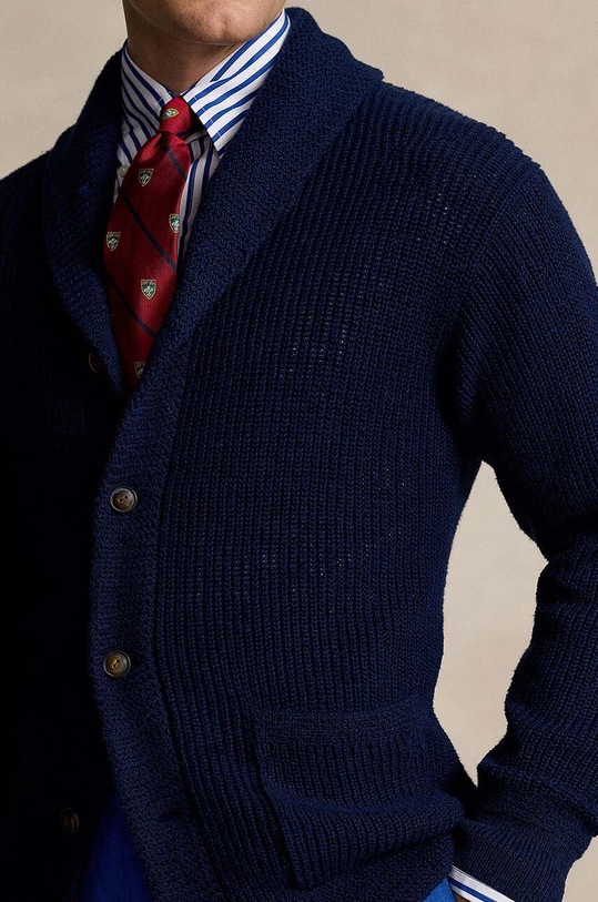 Îmbrăcăminte Polo Ralph Lauren cardigan de in 710934182 bleumarin