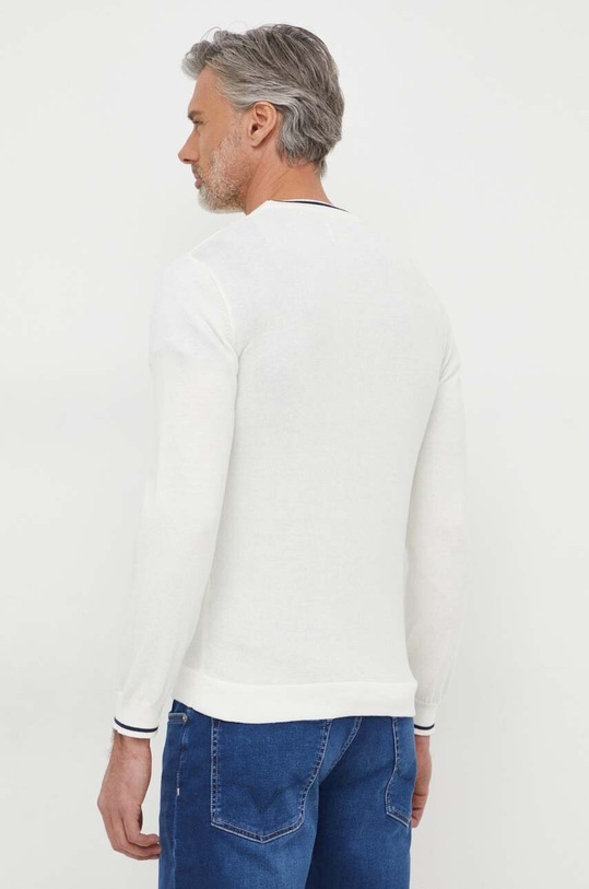 Odzież Pepe Jeans sweter bawełniany Mike PM702429 biały