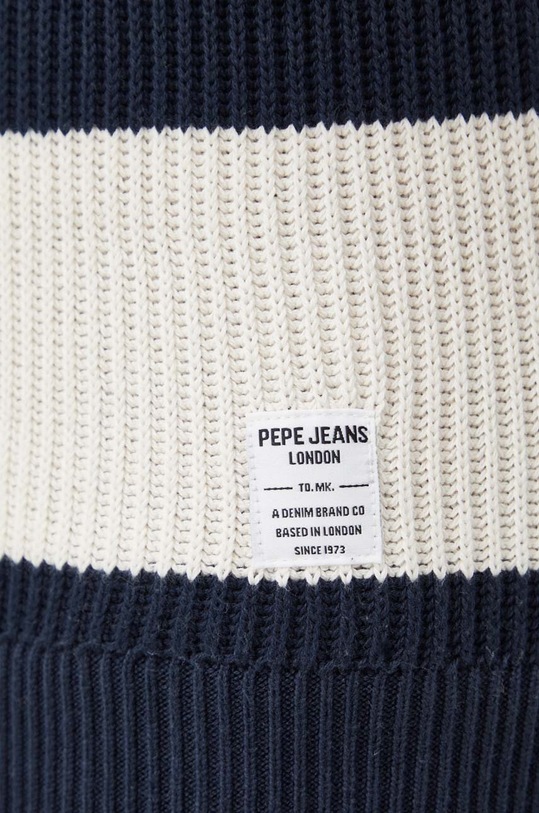 Pepe Jeans sweter bawełniany MILES PM702431 granatowy