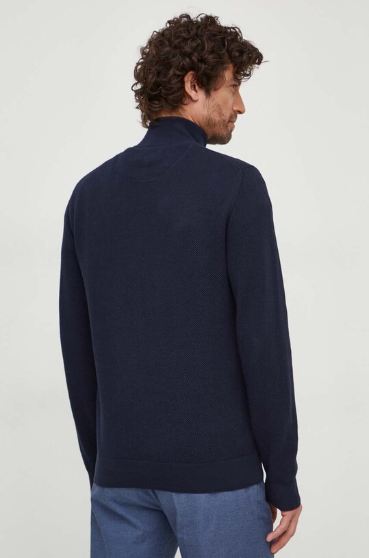Odzież Gant sweter bawełniany 8040523 granatowy