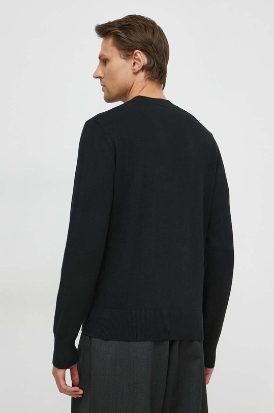 Odzież Versace Jeans Couture sweter z domieszką kaszmiru 76GAFM00.CM06H czarny
