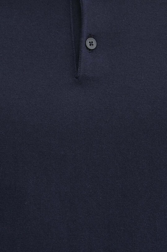 BOSS sweter bawełniany 50506025 granatowy