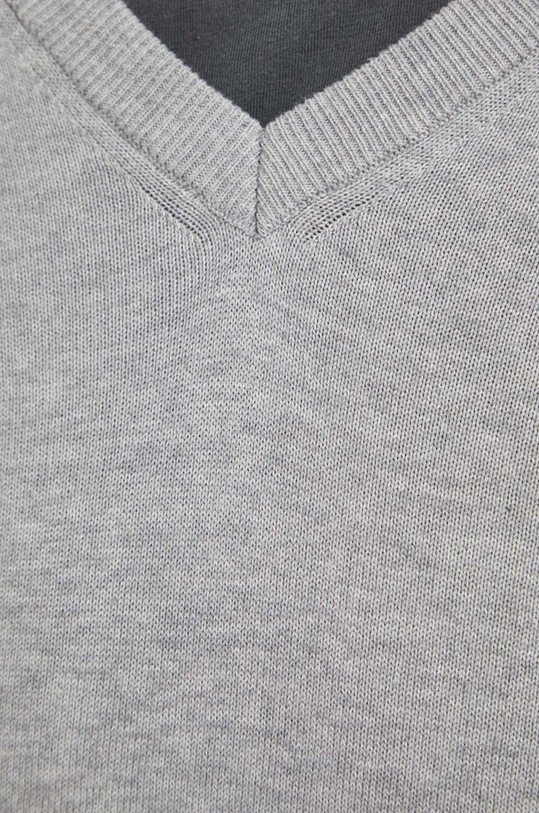 United Colors of Benetton sweter bawełniany 1098U4486 szary